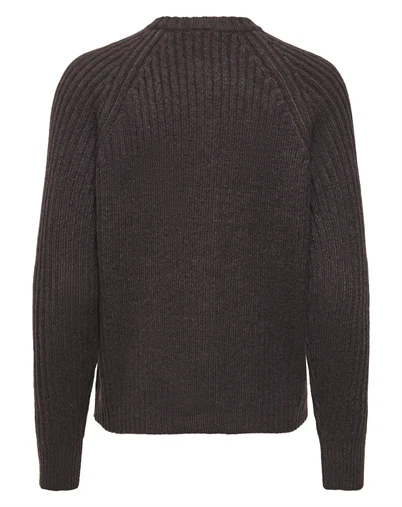 Only - ONLKalibu Strik Cardigan - Chocolate Brown
